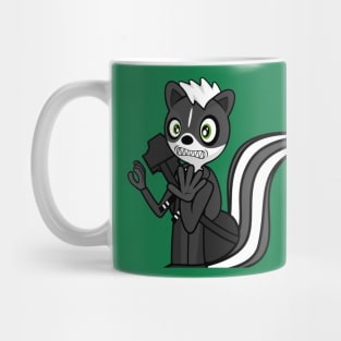 Melville the Skunk, Scared Mug